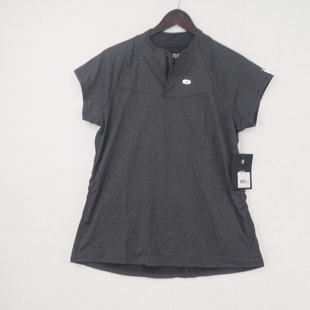 NEW Sugoi Women's Large RPM Jersey Size Large Black Ruck Design